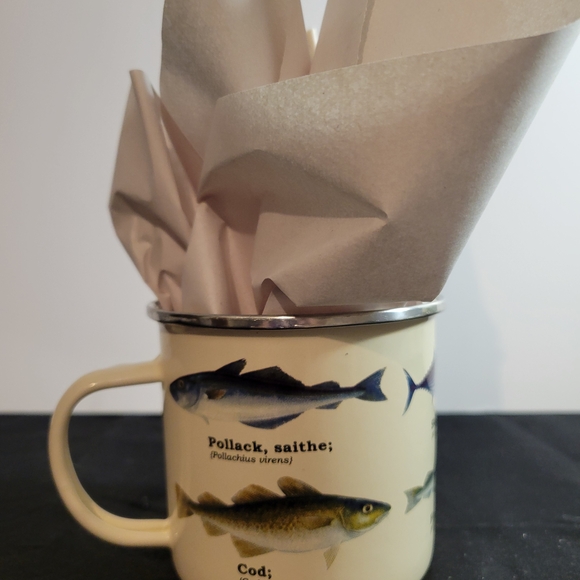 Other - Gift Republic Fish-Themed Cream Mug